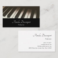 Clés de piano noir et blanc élégant Photographie