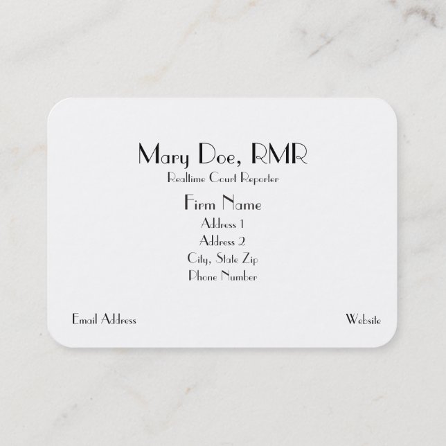 Carte De Visite Clés grises de machine de Steno de sténographe (Dos)