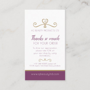 Carte De Visite Clientèle redoublée de photo promo de la compagn
