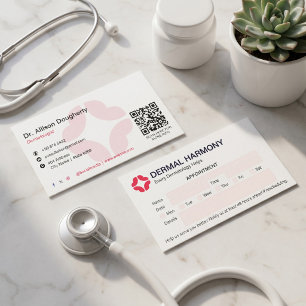 Carte De Visite Clinique de dermatologie Rendez-vous propre