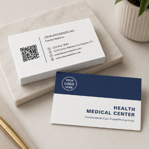Carte De Visite Clinique de soins médicaux Médecin professionnel