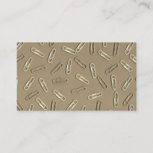 Carte De Visite Clips papier
