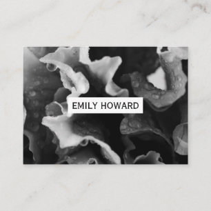 Carte De Visite Closeuse de fleurs