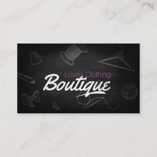 Carte De Visite Clothing Boutique
