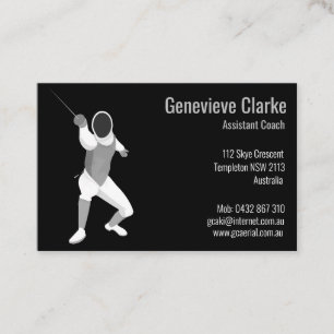 Carte De Visite Clôture