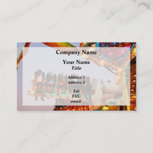 Carte De Visite Clôture de la course spatiale