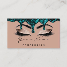 Carte De Visite Clou Artist Studio Drivers Rose Beauty Maquillage 