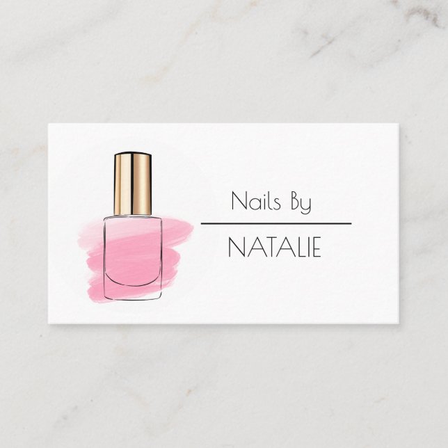 Carte De Visite Clous (Devant)