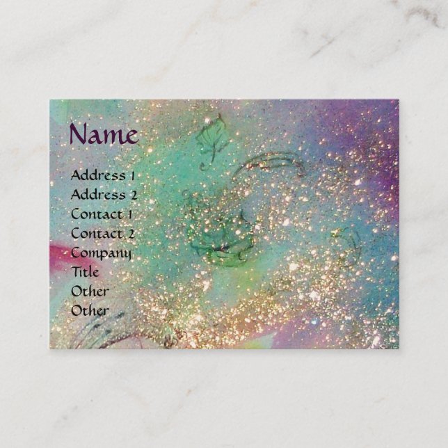 CARTE DE VISITE CLOWN MUSICAL (Devant)