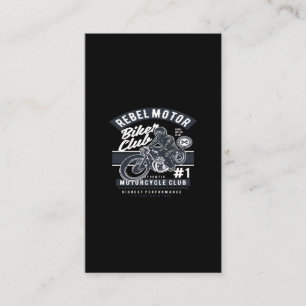 Carte De Visite club de moto rebelle