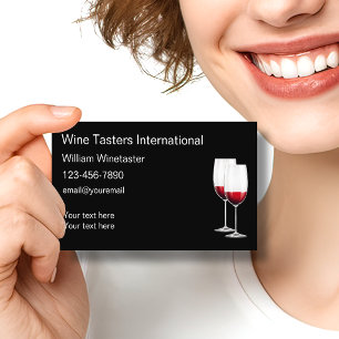 Carte De Visite Club de services de dégustation de vins
