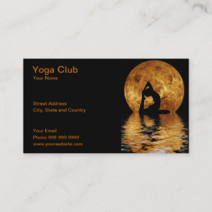 Carte De Visite club de yoga
