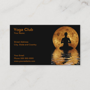 Carte De Visite club de yoga