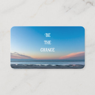 Carte De Visite Coach de citation motivationnelle d'attitude posit