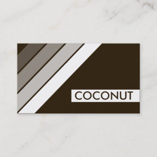 Carte De Visite COCONUT rétro