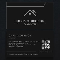 Code QR Bricoleur Menuisier Charpenterie