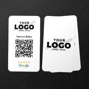 Carte De Visite Code QR de Google Avis Lien de révision d'entrepri