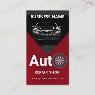 Carte De Visite Code qr de lavage de voiture mobile Détail de pres