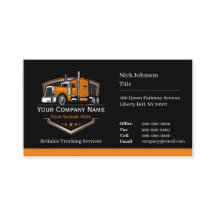 Code QR de l'entreprise de camionnage professionne