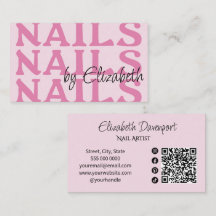 Code QR d'icône sociale rose et noir pour salon de