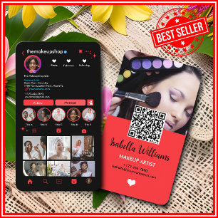 Carte De Visite Code QR Instagram