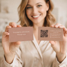 Code QR marron moka