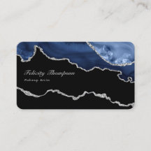 Code QR Navy et Agate Précieuse