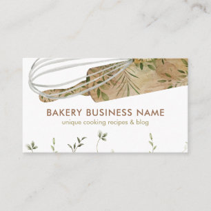 Carte De Visite Code Qr Pâtissier Traiteur Créateur De Gâteaux