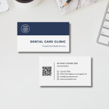 Code QR personnalisé avec logo pour clinique denta