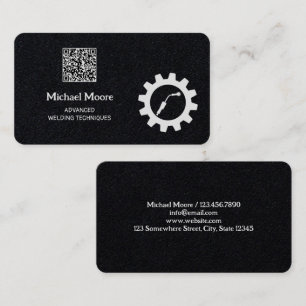 Carte De Visite Code QR personnalisé Premium