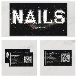 Carte De Visite Code QR professionnel moderne