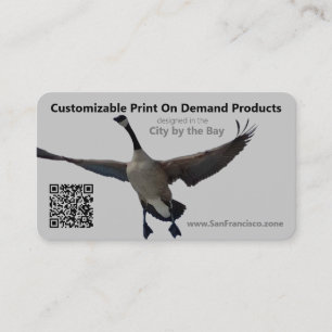 Carte De Visite Code QR promotionnel personnalisé Médias sociaux