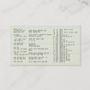 Carte De Visite Code source
