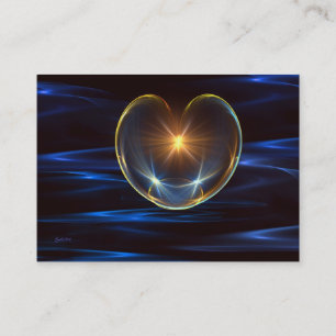Carte De Visite Coeur de guérison