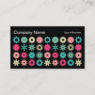 Carte De Visite Cogs - Couleurs 01