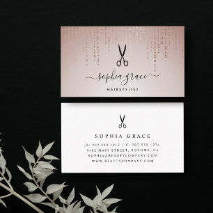 Carte De Visite Coiffeur de pluie