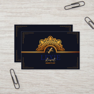 Carte De Visite Coiffeur Élégant et Raffiné - Programme de Parrain