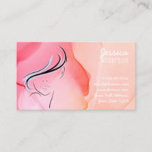 Coiffeur moderne à la mode d'aquarelle