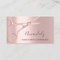Coiffeuse Coiffeuse Rose Ciseaux Coiffeur