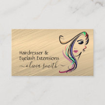Coiffeuse personnalisée et extensions Eyelash
