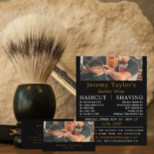 Carte De Visite Coiffeuse tendance, Barbiers hommes