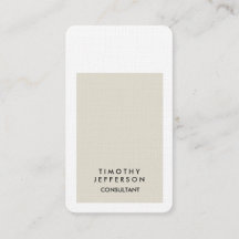 Coin arrondi Premium Linen élégant moderne