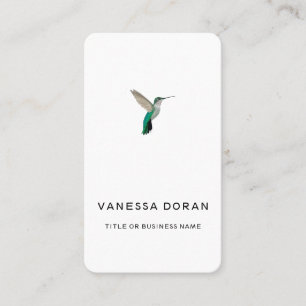 Carte de visite Colibri