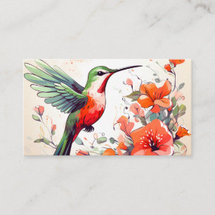 Carte De Visite Colibri 