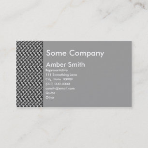 Carte De Visite Collection de bordures de gauche