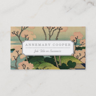 Carte De Visite Colline de Goten-yama, Shinagawa sur le Tōkaidō.