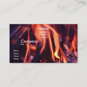 Carte De Visite Combustion