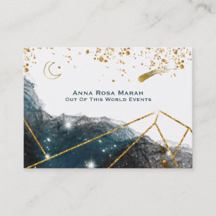 Carte De Visite *~* Comet Lune lunaire sacrée de la géométrie P