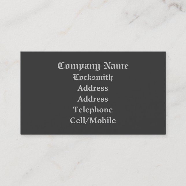 CARTE DE VISITE COMMERCES, COUVERTURE (Devant)