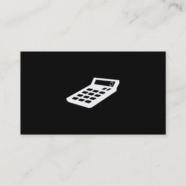 Carte De Visite Comptable (Devant)